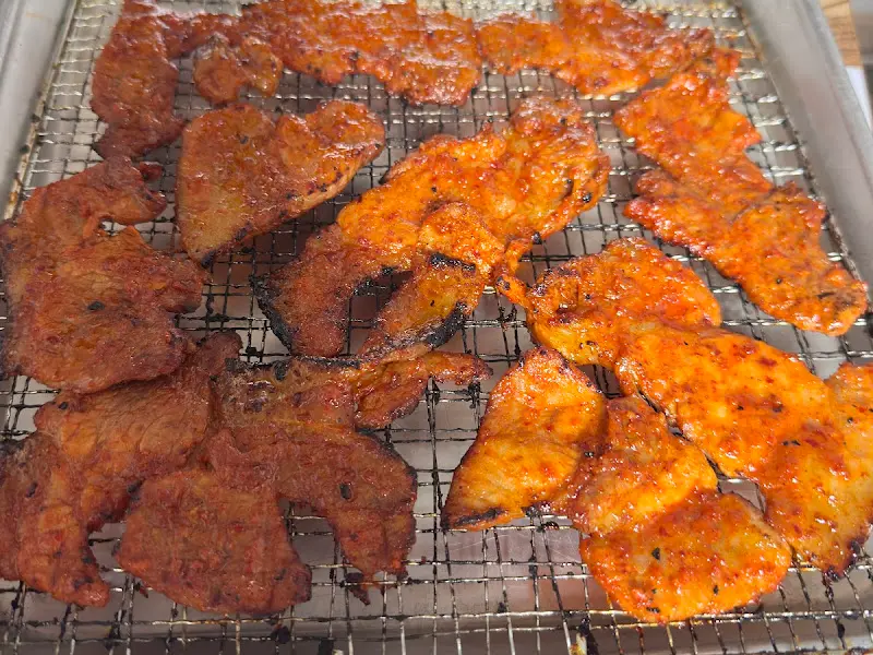 숯불제육석쇠구이