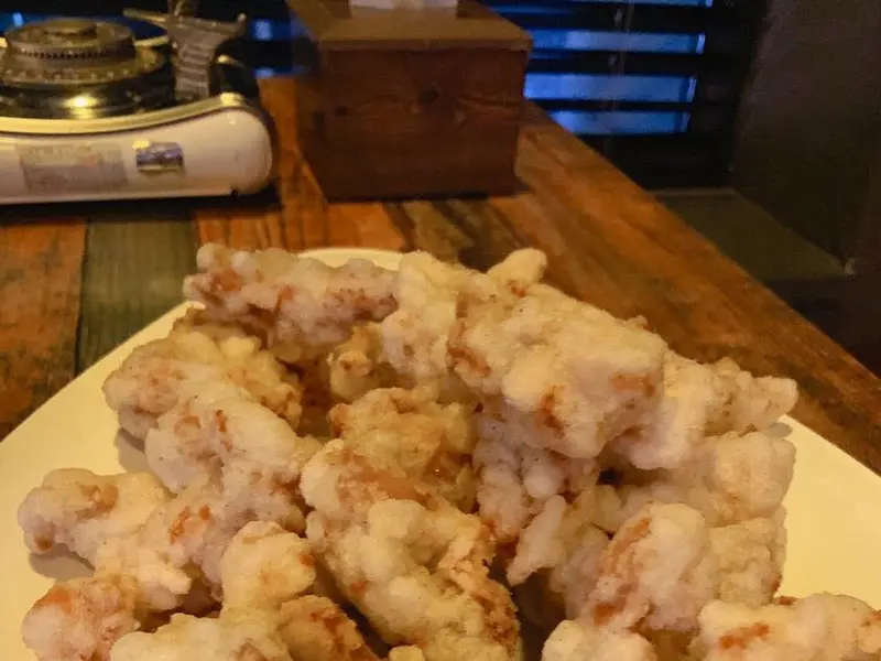 황금빛 튀김옷을 자랑하는 찹쌀 탕수육