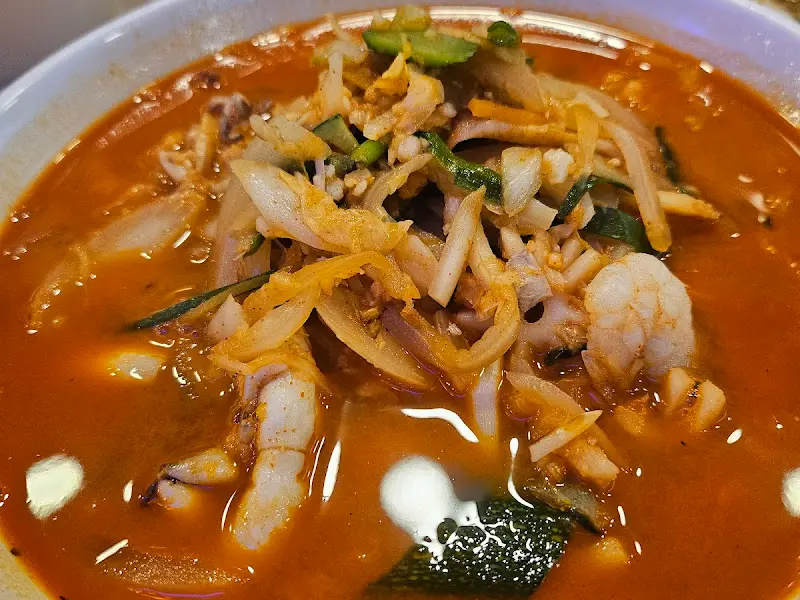 해산물이 듬뿍 들어간 짬뽕