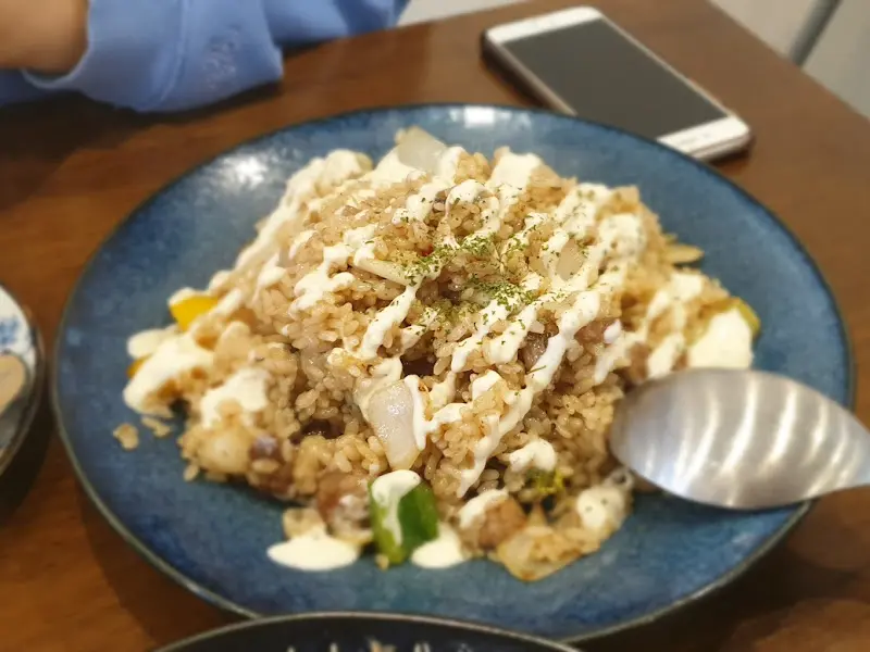 블루밍파스타 볶음밥