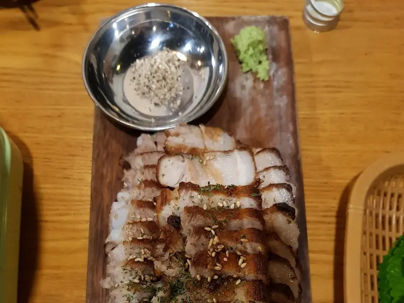 바베큐 수육 상세컷