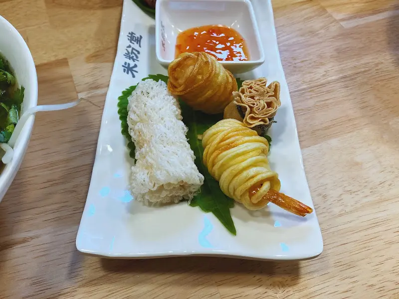 미분당 튀김 메뉴