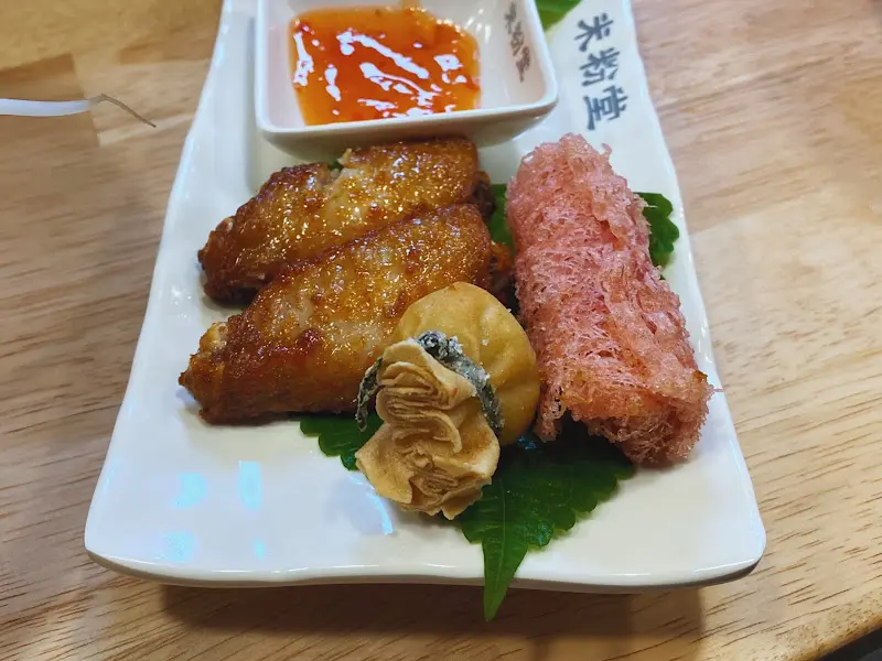 미분당 튀김 메뉴