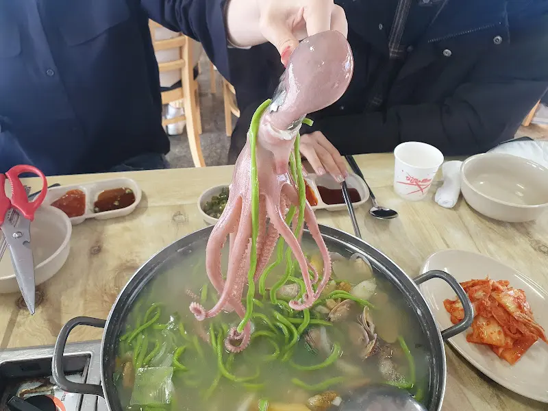 통통한 낙지 다리