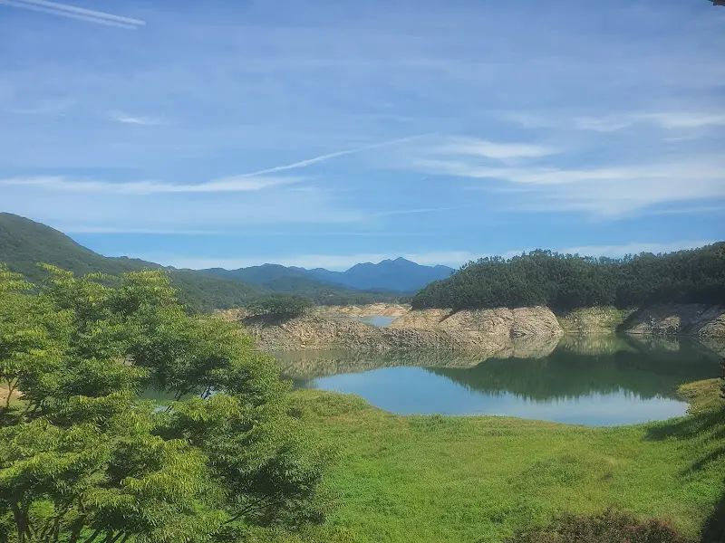 합천호의 아름다운 풍경