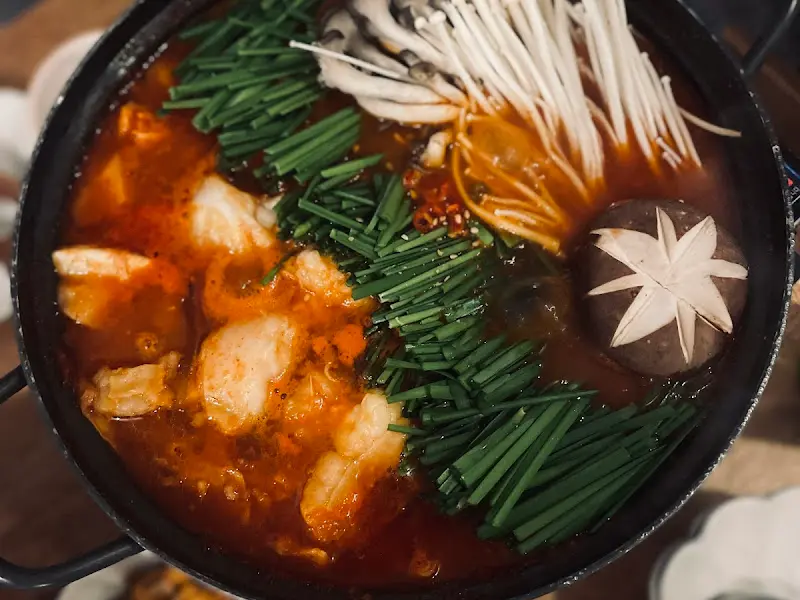 푸짐한 곱도리탕 한상차림