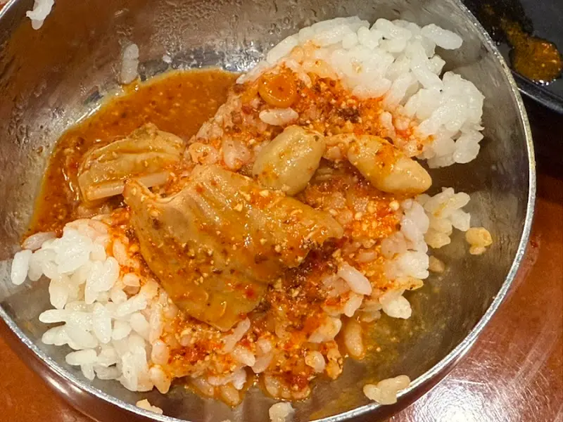곱창과 밥
