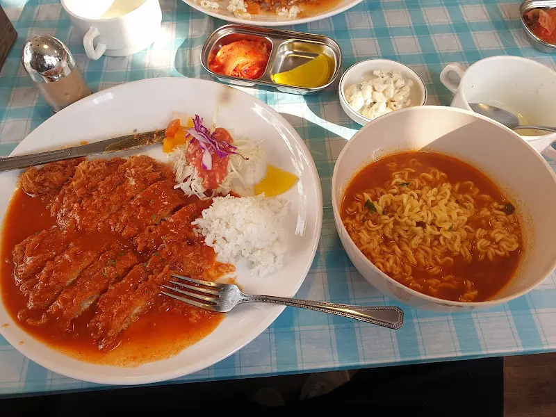 돈까스 라면