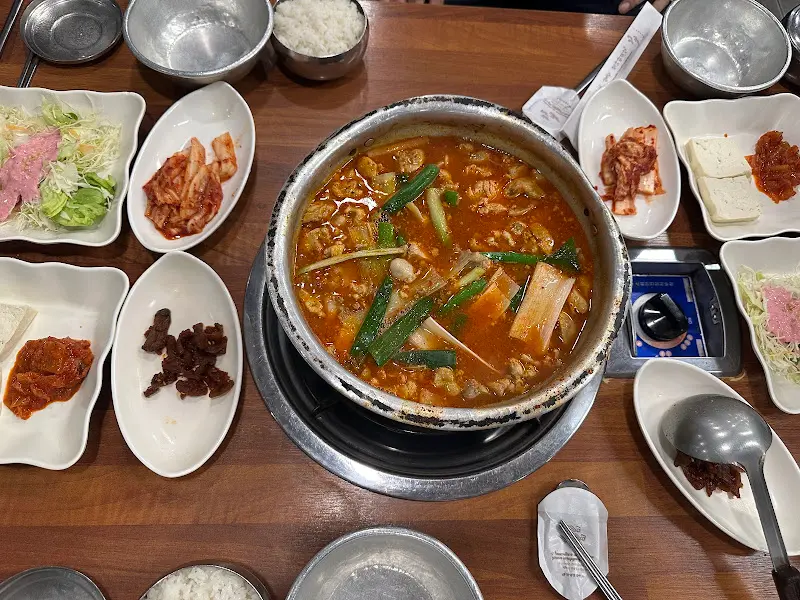 동태애탕과 밑반찬