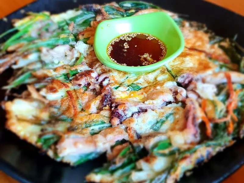 겉은 바삭, 속은 촉촉한 파전