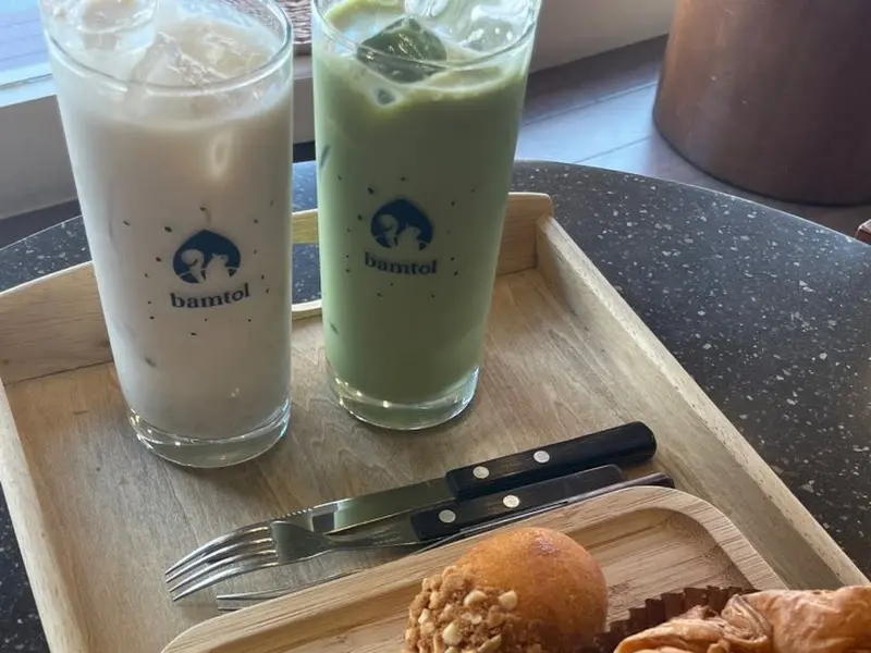 밤라떼와 밤톨과자