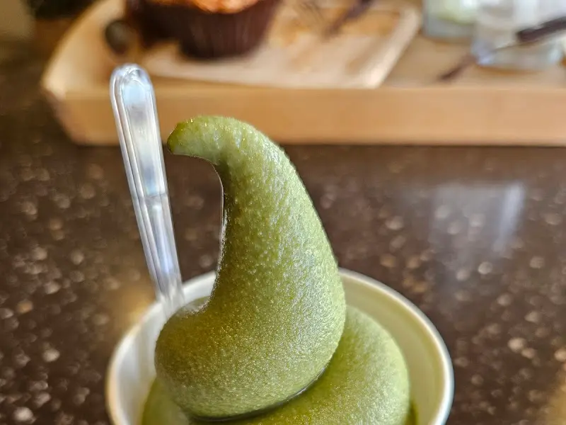 말차 아이스크림