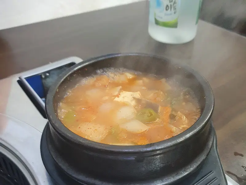 보글보글 된장찌개