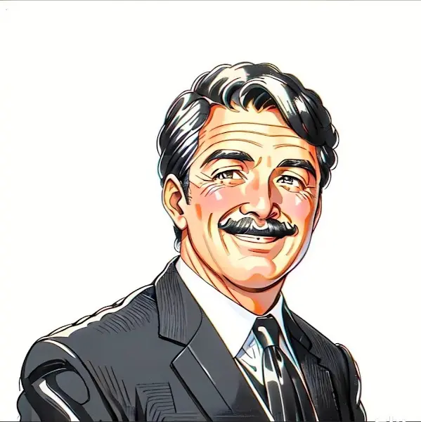 식당 주인장의 얼굴