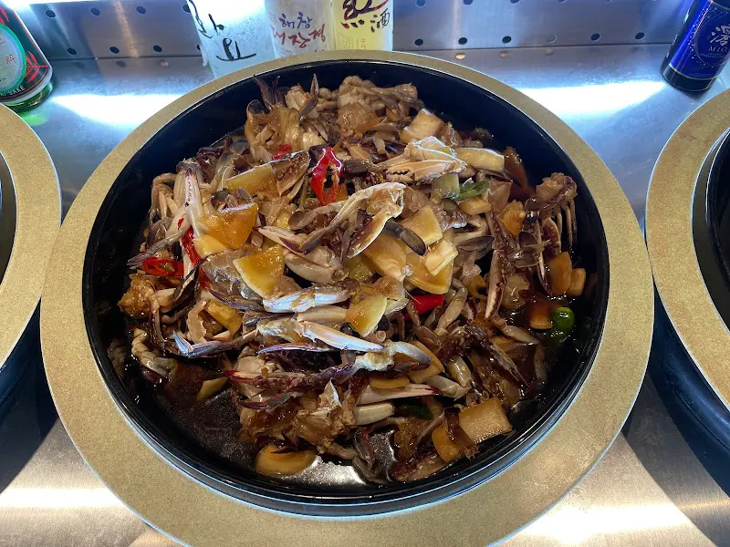 해물 모듬 한 상 차림