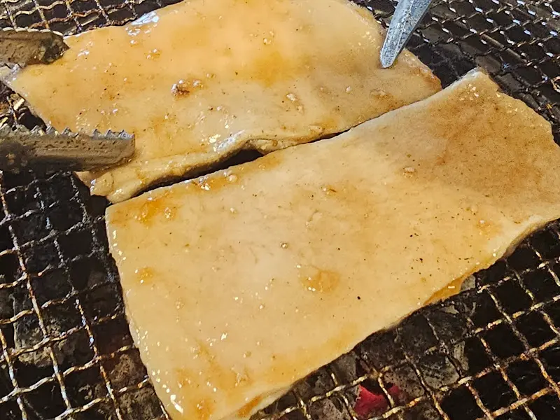 불판 위 항정살