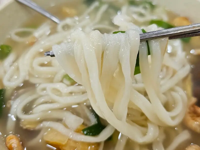 해물칼국수 면