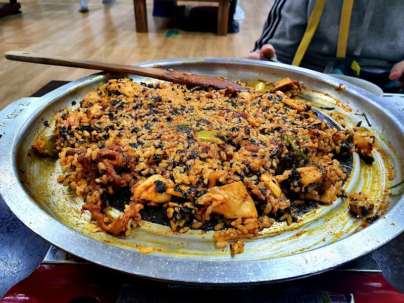 오리 불고기 볶음밥