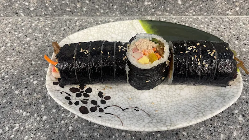 기본 김밥의 단면