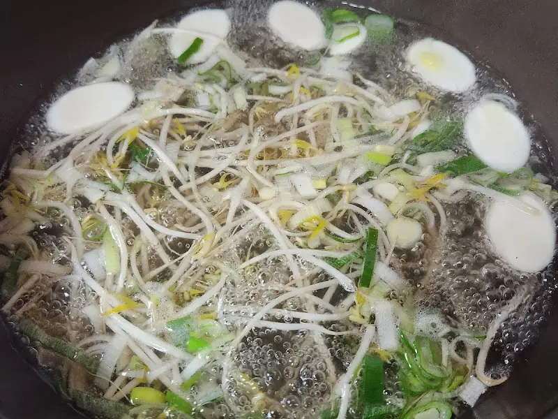 만두 샤브 전골 육수