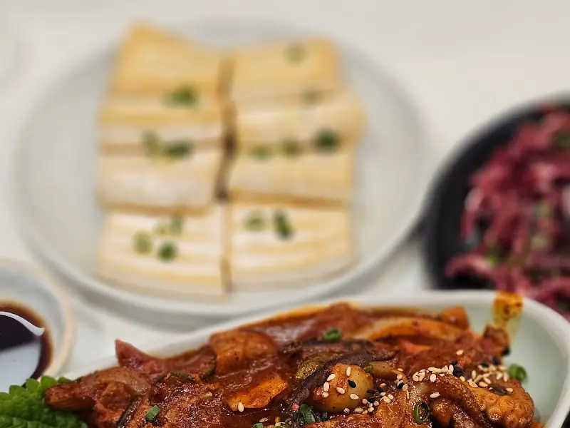 두부김치의 모습