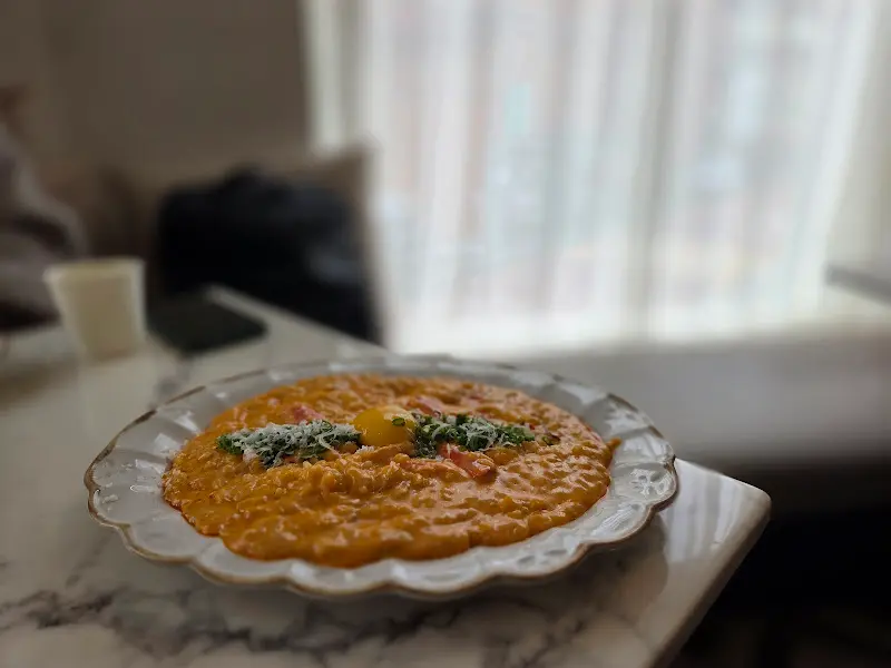 게살 매콤 리조또