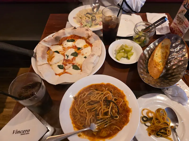 마르게리타 피자와 로제 파스타