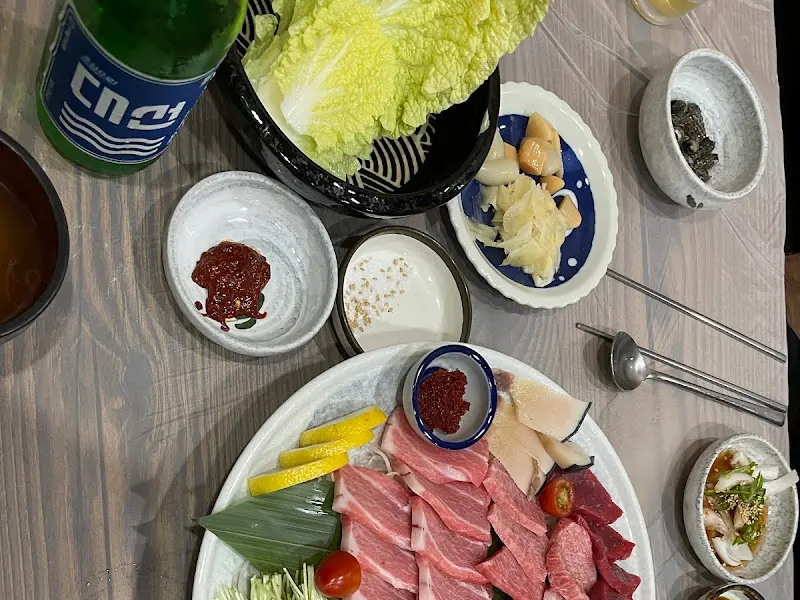세팅된 테이블
