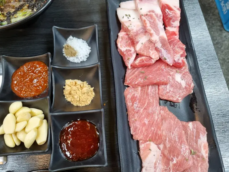 신선한 고기의 자태