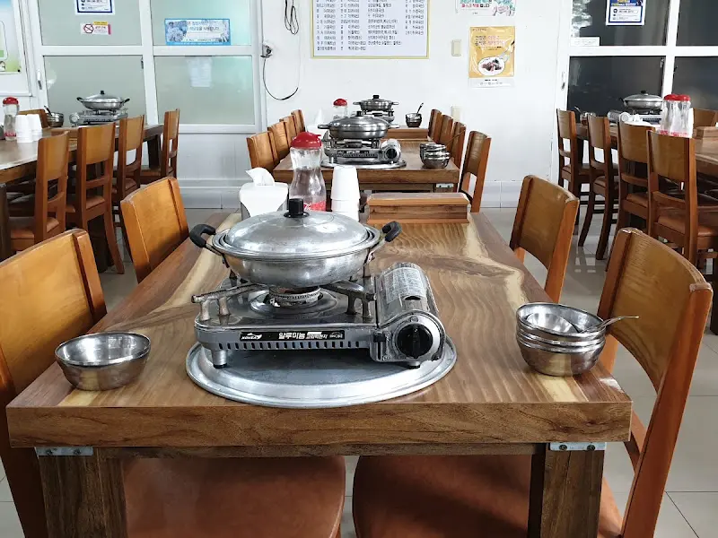 식당에서 판매하는 고구마