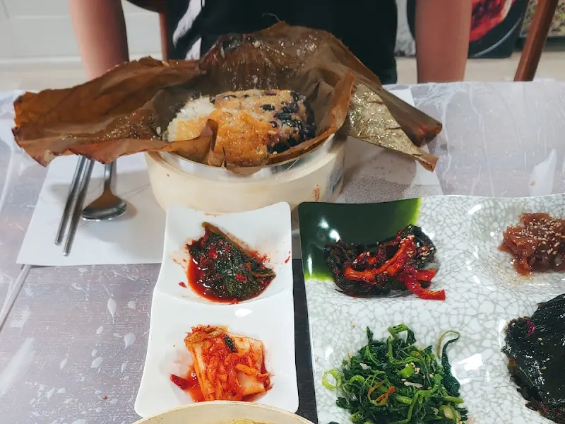 연잎 정식 한상차림