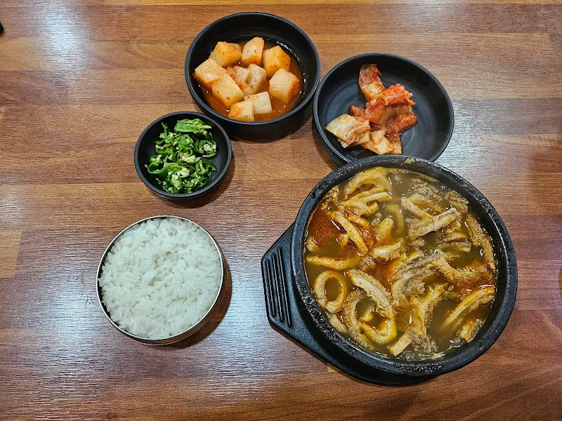 양평해장국 한상차림