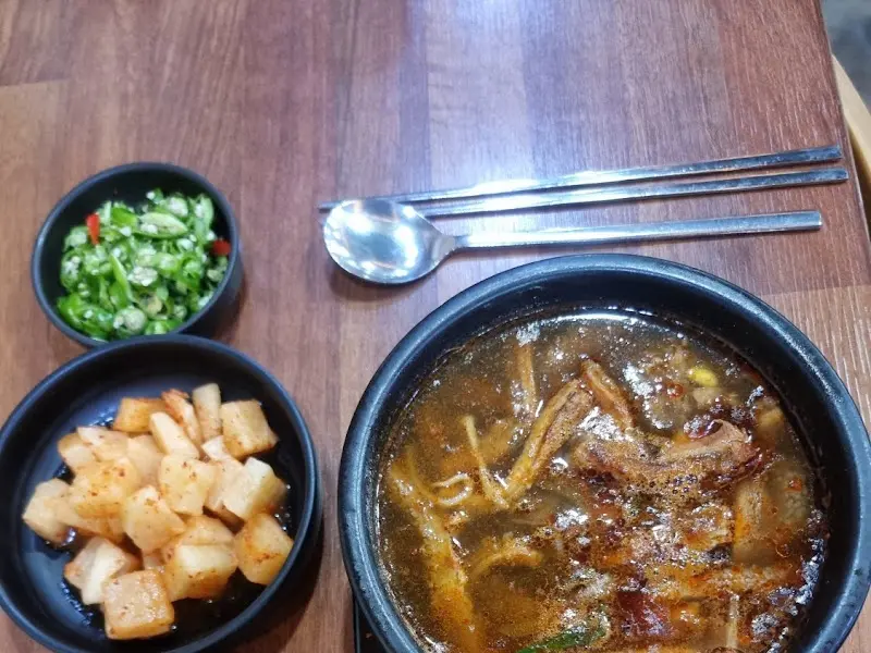 양평해장국과 밑반찬