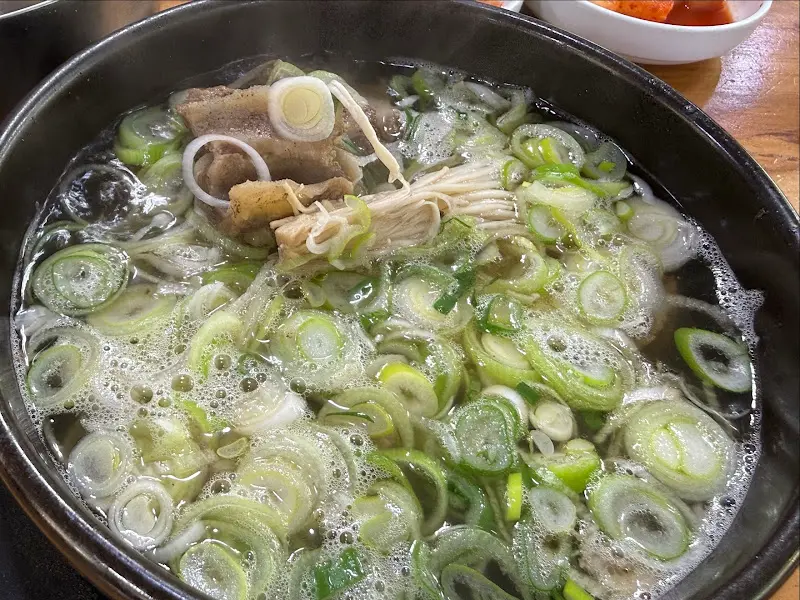 왕갈비탕 근접샷