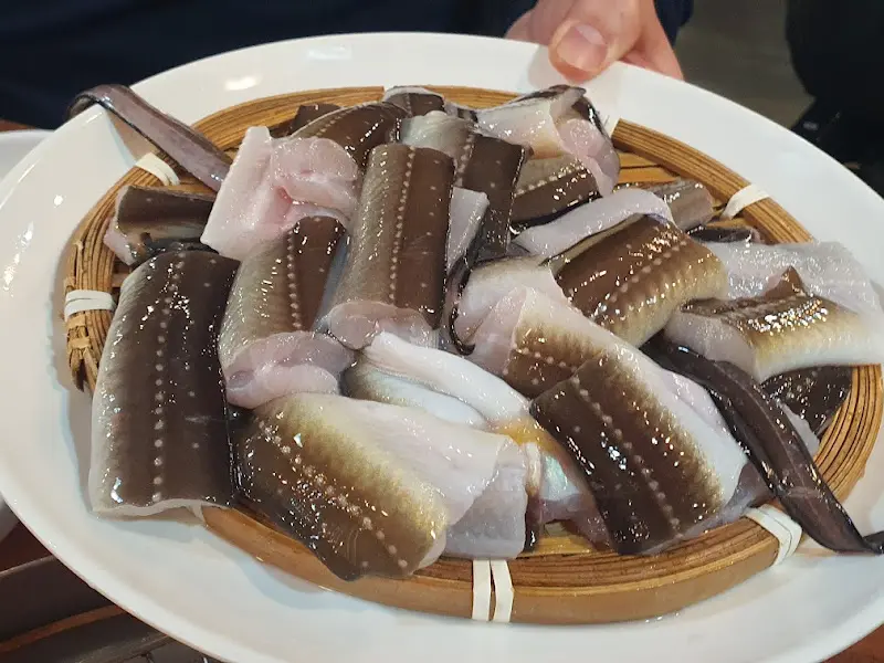 장어, 새우, 조개 스페셜