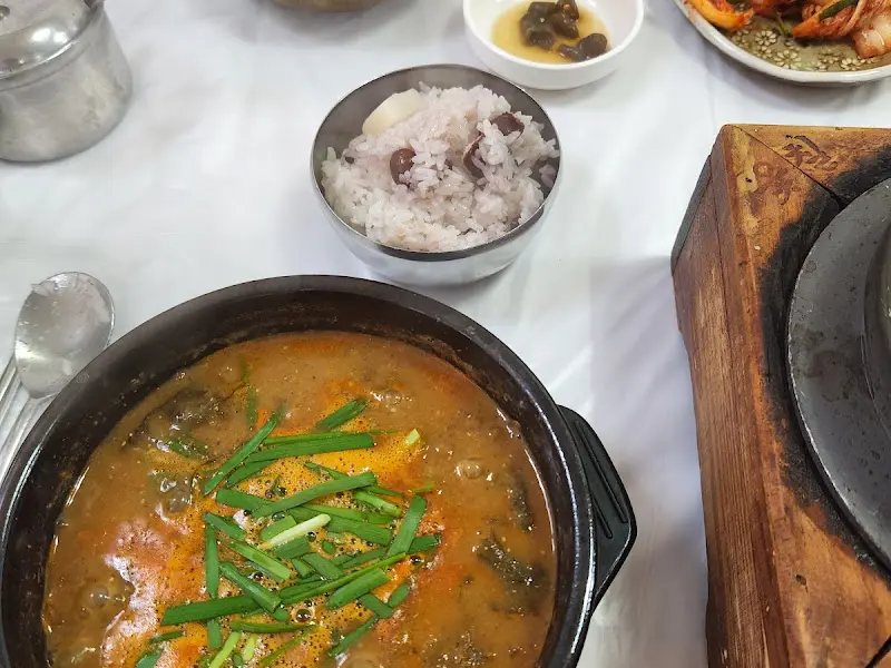 추어탕 한 상 차림