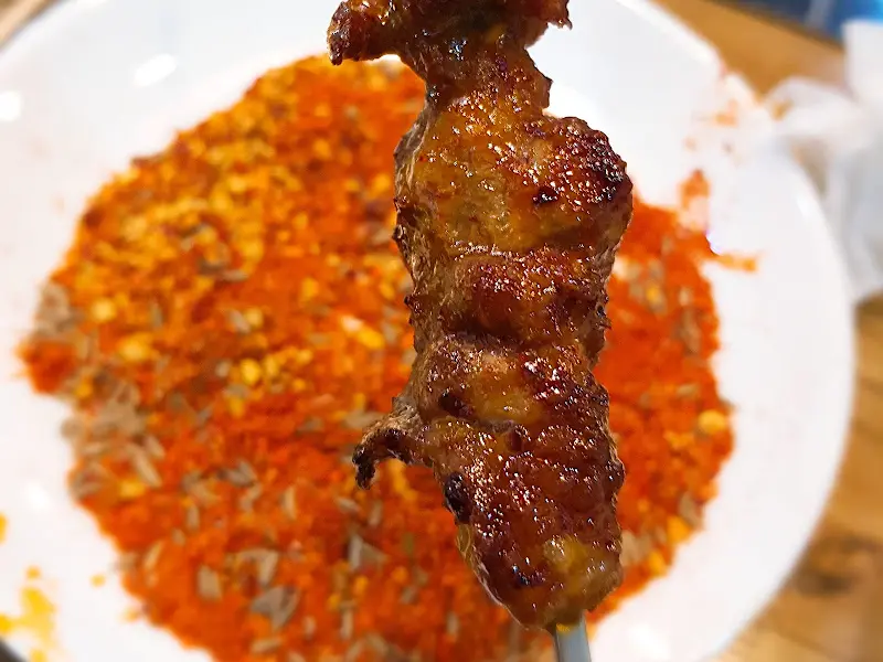 잘 익은 양꼬치