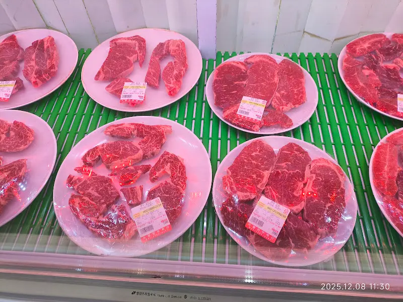 다양한 부위의 한우