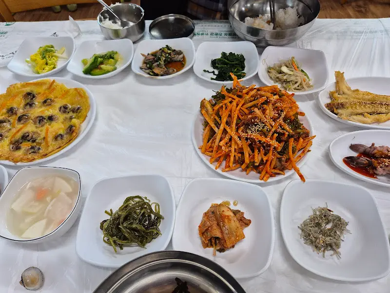 정갈한 꼬막 요리들