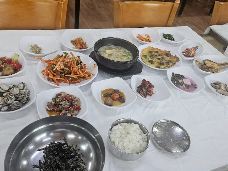 꼬막 정식 한 상 차림