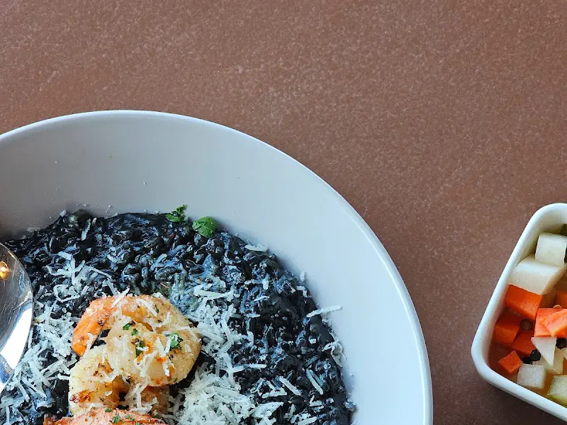 오징어 먹물 리조또