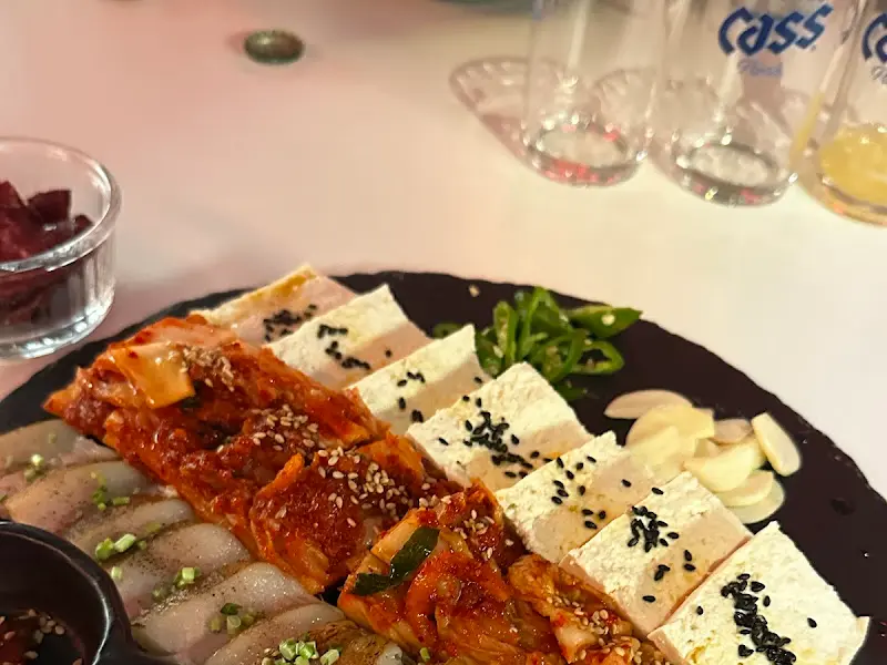 다양한 안주 메뉴