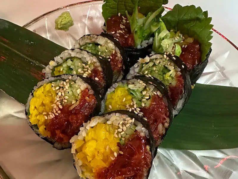 육회김밥 디테일 샷