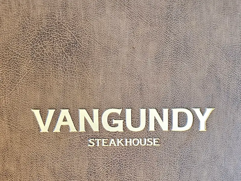 벤건디 스테이크하우스 메뉴판