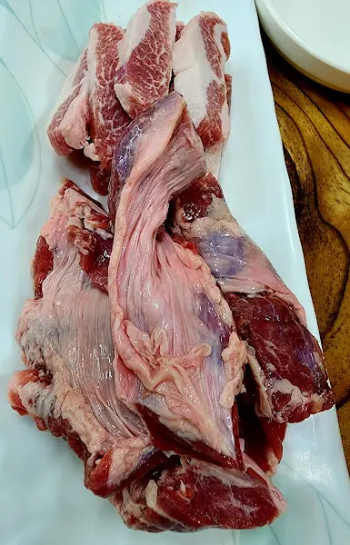 탐스러운 항정살의 자태