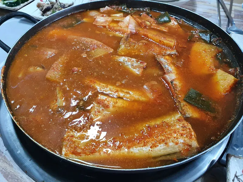 갈치조림의 모습