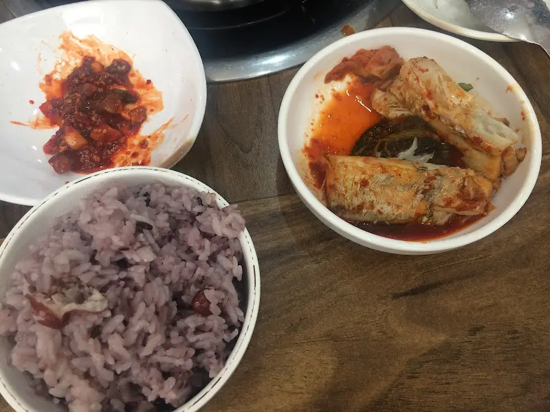 갈치조림과 밥