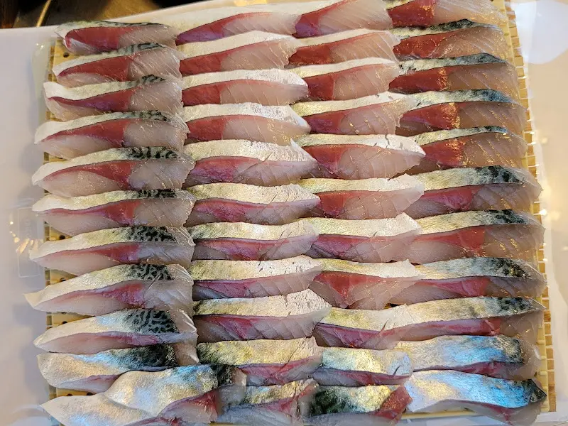 고등어회 클로즈업