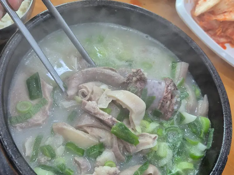 털보네순대국 순대