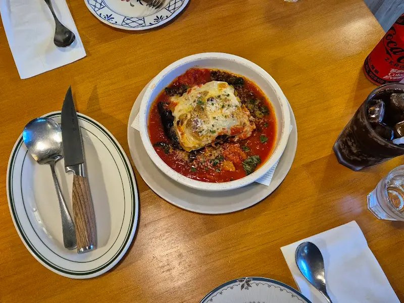 라자냐 전체 샷